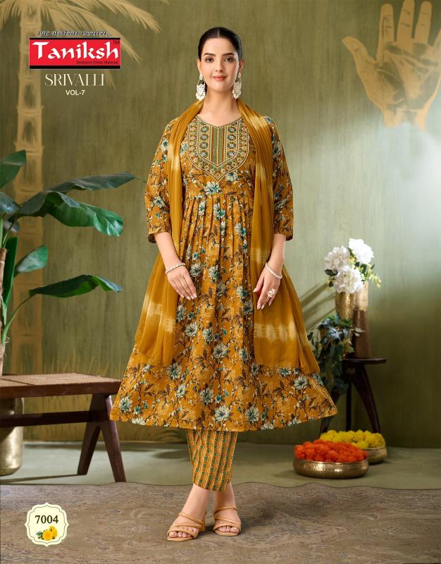 Taniksh srivalli vol 7 bombay wholesale kurti online